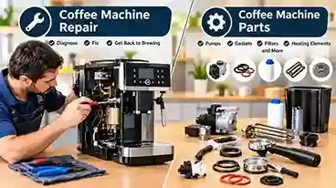 Coffee Machine Repair vs Coffee Machine Parts: