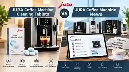JURA Coffee Machine Cleaning Tablets vs JURA Coffee Machine News